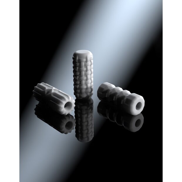 DORCEL Textured Masturbator Cup - Regular White