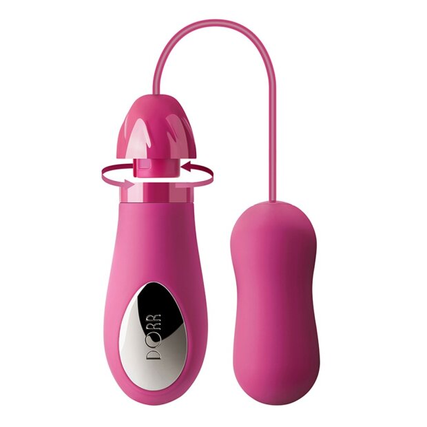 DORR Fulfilled Vibrator with Interchangeable Attachments Pink
