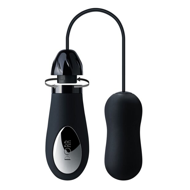 Dorr Fulfilled Vibromasseur avec Accessoires Interchangeables Noir