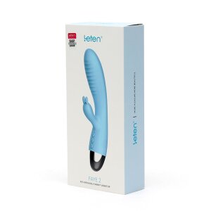 Leten Faye 2 Rabbit Vibrator Blau