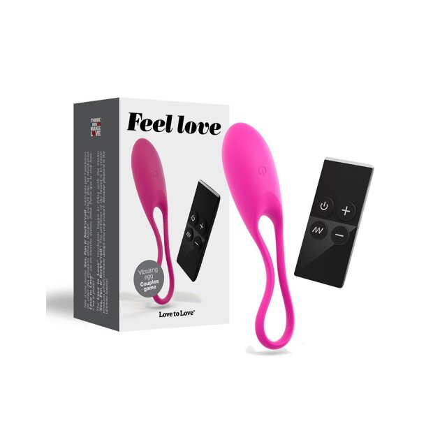 Love to Love Feel Love Remote control vibrating egg