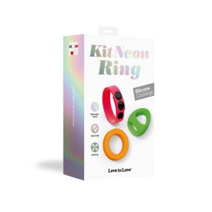 Love to Love Neon Ring Kit Set of 3 Cockrings