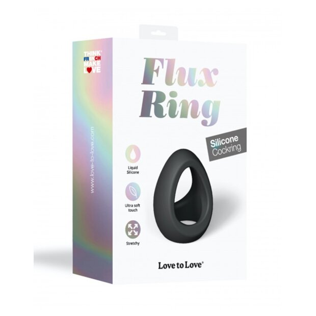 Love to Love Flux Ring Cockring Black