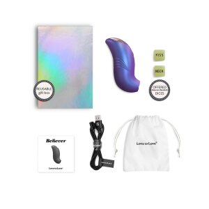 Love to Love Believer Clitoral Vibrator Purple