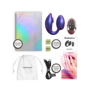 Love to Love Wonderlover Clitoral Vibrator Purple