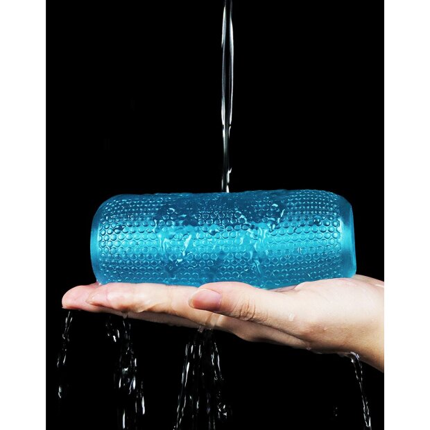 LoveToy Training Master Mini Masturbator Blue