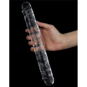 LoveToy Flawless Clear Double Dildo 12" / 30 cm...