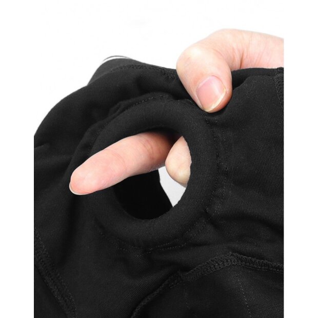 LoveToy Unisex Strap On Shorts Size L Black