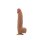 LoveToy - Sliding Skin Dildo 31 cm - Brown