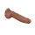 LoveToy - Sliding Skin Dildo 31 cm - Brown