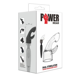 POWER Massager Head Dual Stimulation