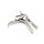 Rimba Speculum of Stainless Steel S M Silver
