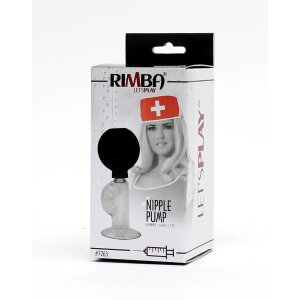 Rimba Nippelpumpe Transparent Ø 5,7 x 13,4 cm