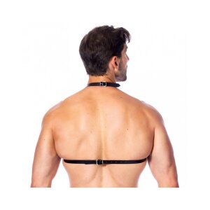 Rimba Male nipple harness with nails inside