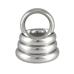 Rimba Stainless Steel Cock Ring Silver Ø 5.5 cm