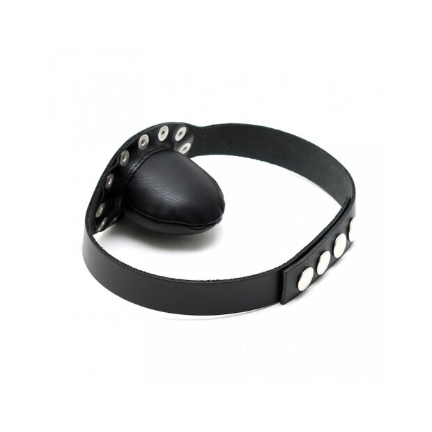 Rimba Knebel mit weichem Kissen Schwarz