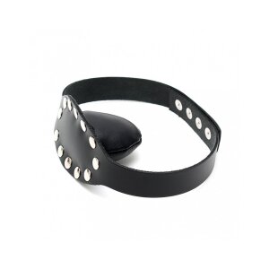 Rimba Knebel mit weichem Kissen Schwarz