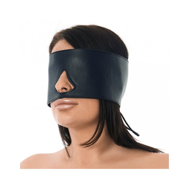 Rimba Eye Mask with Lacing on the Back Black