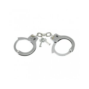 Rimba Menottes de police en métal Argent