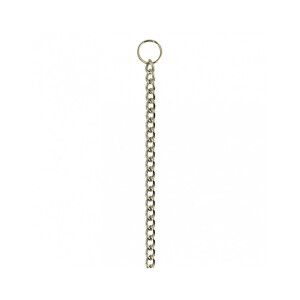 Rimba Chaîne avec porte-clés Argent 100 cm