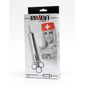 Rimba Seringue en métal Argent 100 ml