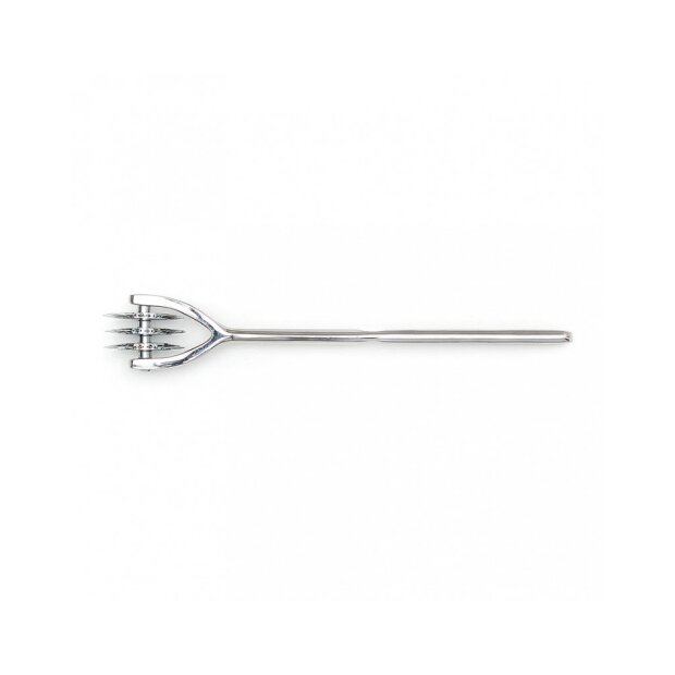 Rimba nerve wheel with 3 wheels silver