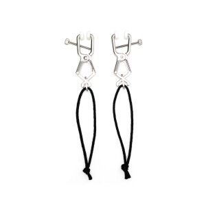 Rimba Adjustable Nipple Clamps Silver 2 Pieces