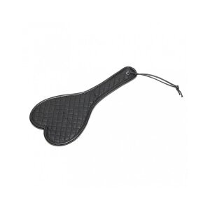 Rimba Crack whip hartshaped with decoration on one side...