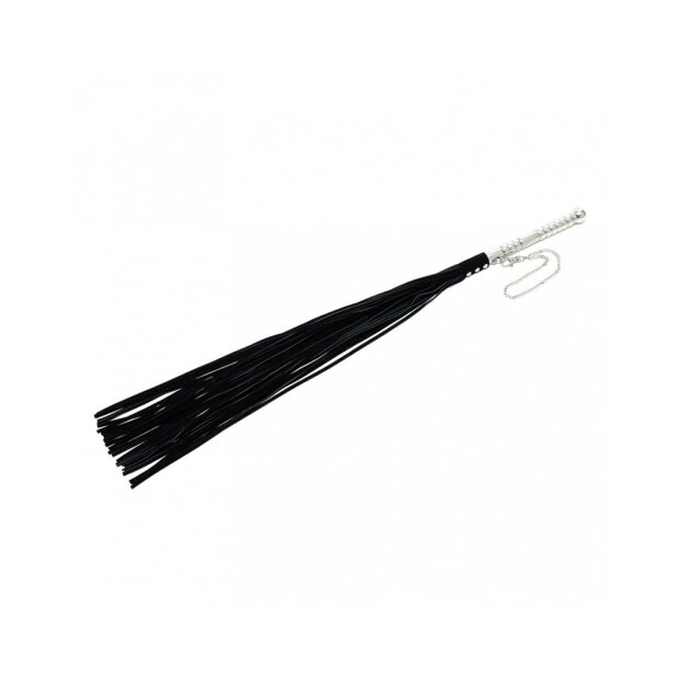 Rimba Whip with alu handle and suede strings (short) 52 cm