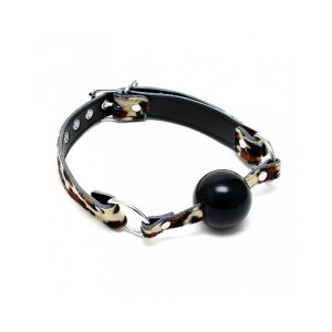 Rimba Mundknebel mit Silikonball Mehrfarbig Ø 4,4 cm