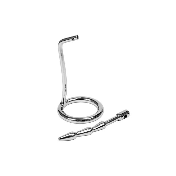 Rimba Plug pénien Chastity Argent Ø 4,5 cm