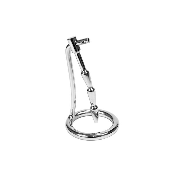 Rimba Plug pénien Chastity Argent Ø 4,5 cm