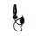 Rimba plug anal gonflable avec noyau solide Ø 3,8 - 7,3 cm