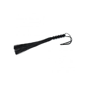 Rimba Silikon Flogger Schwarz 38 cm