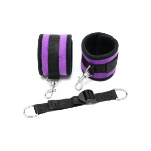Rimba Menottes de cheville de bondage souple avec sangle...