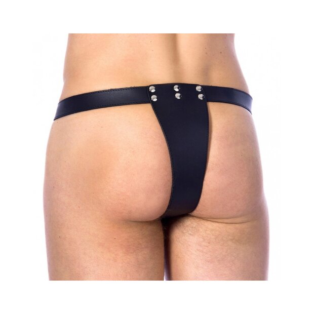 Rimba chastity underwear with padlocks and penis cage black