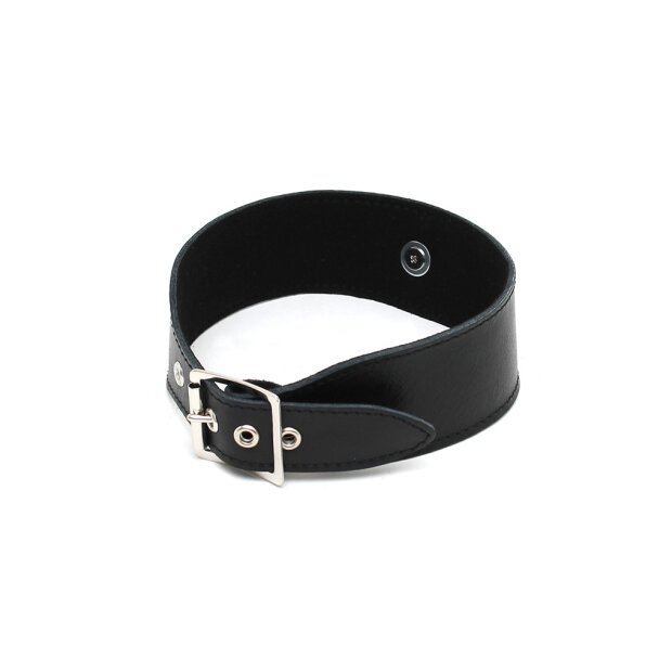 Rimba Halsband mit Ring Schwarz 38-44 cm