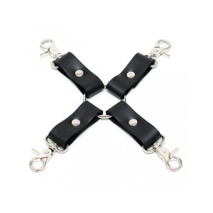 Rimba hogtie with 4 hooks black