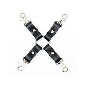 Rimba hogtie with 4 hooks black