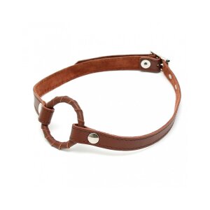 Rimba Ball Gag with O-Ring Brown