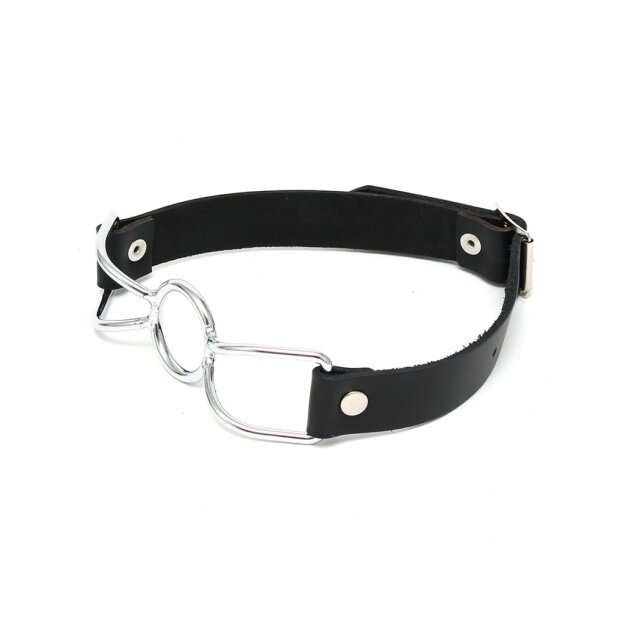 Rimba Gag with O-Ring Black Silver