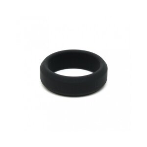 Rimba Soft Flexible Cock Ring Black Ø 5.7 cm
