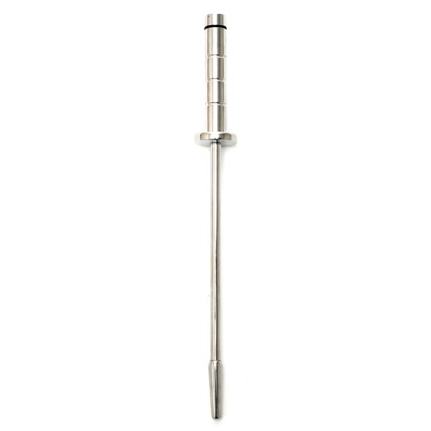 Rimba Vibrierender Penis Plug Silber 23 cm Ø 0,8 cm