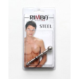 Rimba Plug pénien creux Argent Ø 8 mm