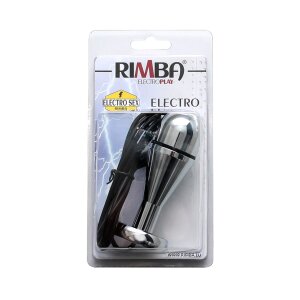Rimba Electro buttplug, balloon shape, bi-polar  (100 mm)