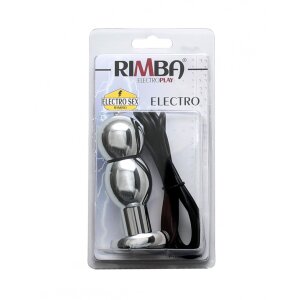 Rimba Electro dildo, double bullet, bi polar (100 mm)