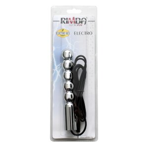 Rimba Electro Sex Dildo Multi Bullet, bi-polar (160 mm)