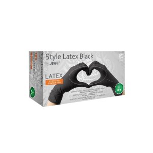 Rimba Latex Play - Disposable Latex Gloves (100 pieces) -...