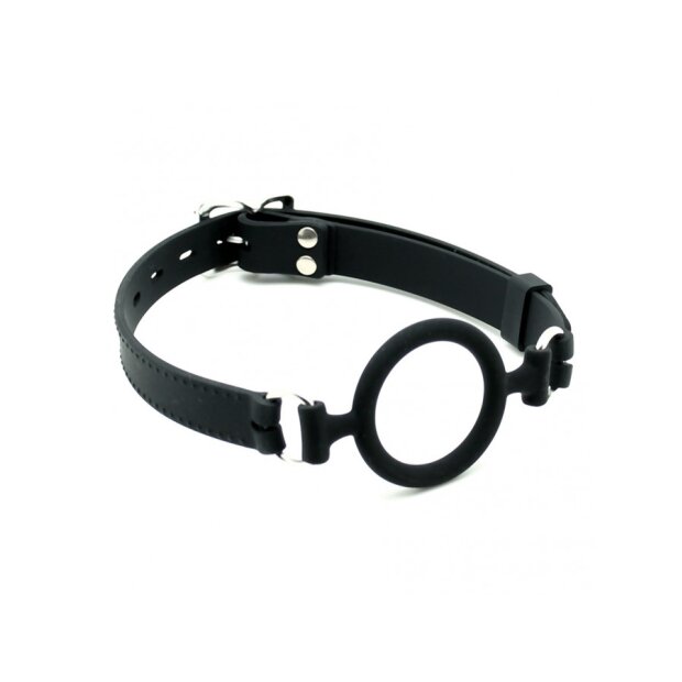 Rimba Toys Knebel mit O-Ring Schwarz Ø 5 cm