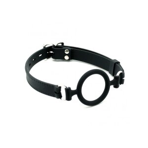 Rimba Toys Knebel mit O-Ring Schwarz Ø 5 cm